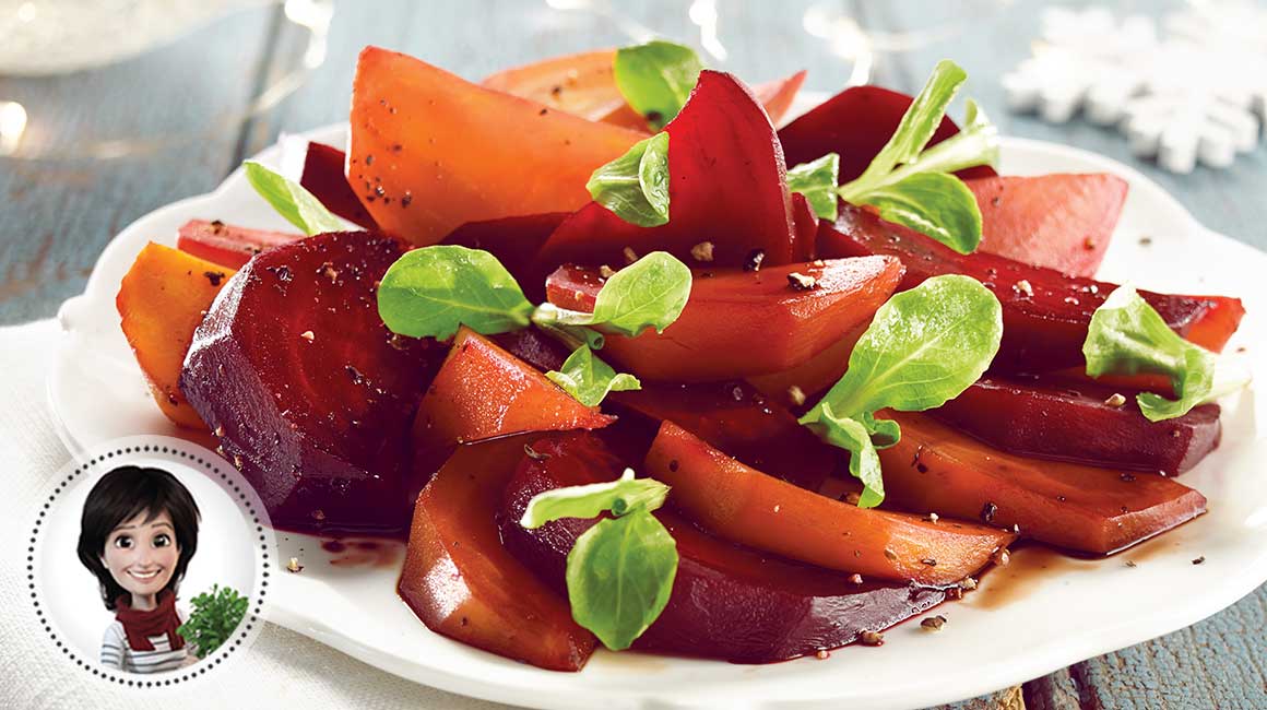 Salade de betteraves marinées - Josée di Stasio